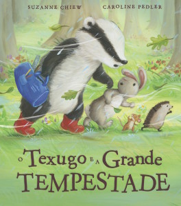 Capa de «O Texugo e a Grande Tempestade»