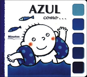 Capa do livro «Azul como...»