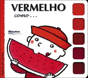 Capa do livro 'Vermelho como...'