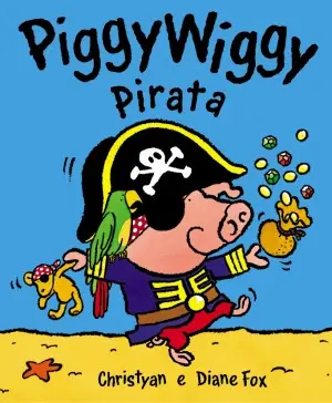Capa do livro 'Piggy Wiggy Pirata'