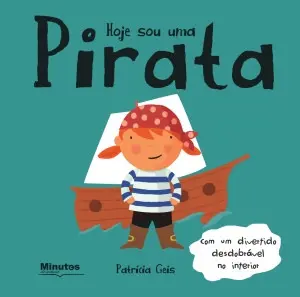 Capa do livro 'Hoje sou uma Pirata'