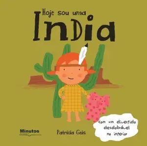 Capa do livro 'Hoje sou uma Índia'