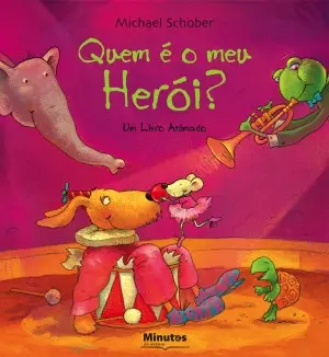 Capa do livro 'Quem é o meu Herói?'