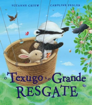 Capa do livro «O Texugo e o Grande Resgate»