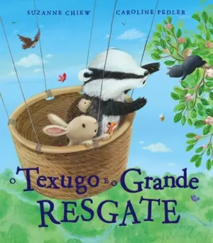 Capa do livro 'O Texugo e o Grande Resgate'