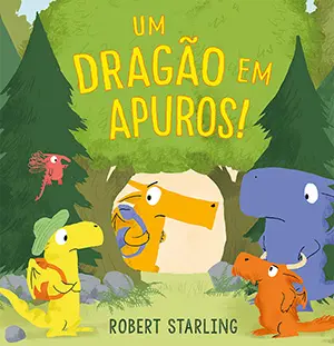 Capa do livro 'Um Dragão em Apuros'