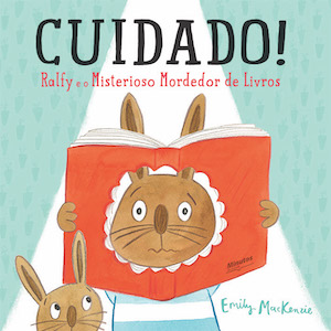 Capa do livro «Cuidado! - Ralfy e o misterioso mordedor de livros»