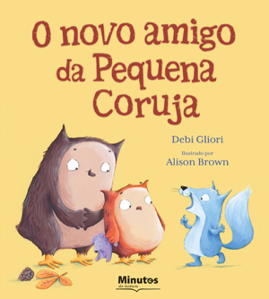 Capa do livro «O novo amigo da Pequena coruja»