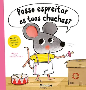 Capa do livro 'Posso espreitar as tuas chuchas?'