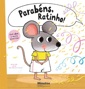 Capa do livro 'Parabéns, Ratinho!'