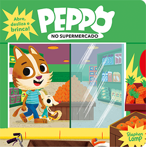 Capa do livro «Peppo no supermercado»