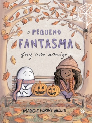 Capa do livro «O Pequeno Fantasma faz um amigo»