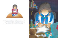 imagem do interior do livro