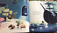 imagem do interior do livro