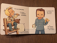 imagem do interior do livro