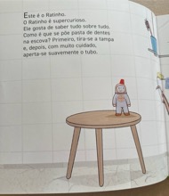imagem do interior do livro