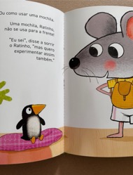 imagem do interior do livro